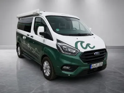 Gebraucht Ford Transit Custom Nugget 185 PS (136 kW) 2022 Weiß Van / Kleinbus