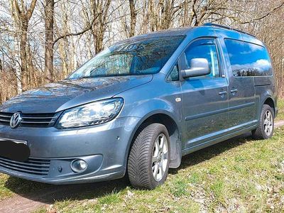 Gebraucht VW Caddy Maxi Highline 102 PS (75 kW) 2013 Grau Van / Kleinbus