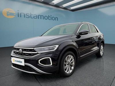 Gebraucht VW T-Roc 110 PS (80 kW) 2023 Schwarz SUV