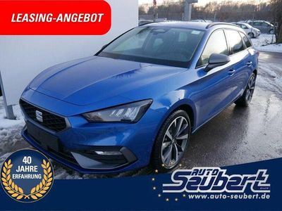 Neu Seat Leon FR 150 PS (110 kW) 2025 Saphir blau metallic Kombi
