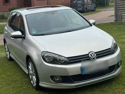 Gebraucht VW Golf VI 115 PS (84 kW) 2008 Silber Kleinwagen