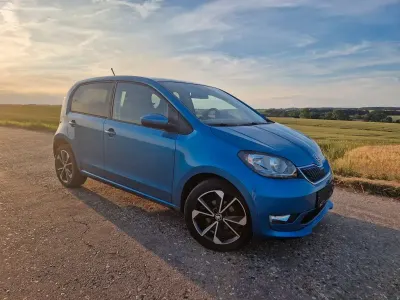 Gebraucht Skoda Citigo-e IV Style 61 kW (83 PS) 2023 Blau Kleinwagen