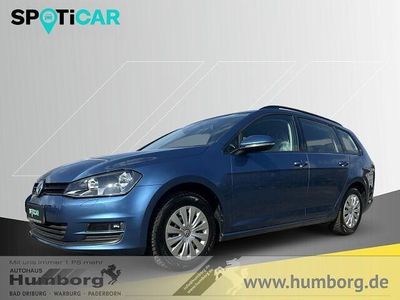 Gebraucht VW Golf VII Trendline 105 PS (77 kW) 2013 Blau Kombi
