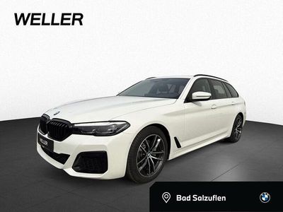 Gebraucht BMW 520 M Sport 190 PS (139 kW) 2022 Alpinweiss iii (weiß) Kombi