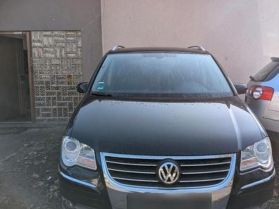 Gebraucht VW Touran 105 PS (77 kW) 2008 Schwarz Van / Kleinbus
