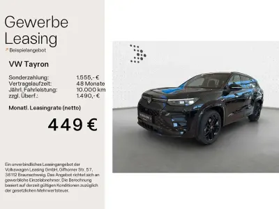 Ny VW Tayron R-line 272 HK (200 kW) 2026 Sort SUV