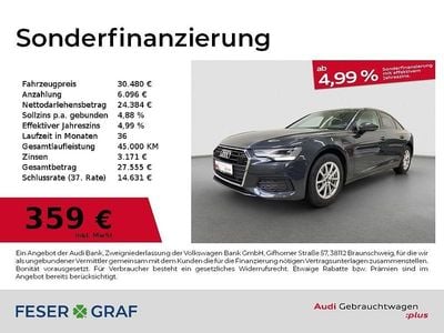 Manhattangrau metallic Gebraucht 2022 Audi A6 Ambiente Limousine | 30.480 € (Guter Preis)