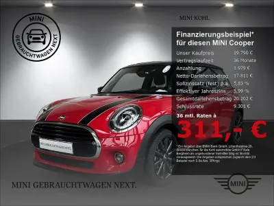 Używany Mini Cooper Chili 136 KM (100 kW) 2021 Czerwony Hatchback