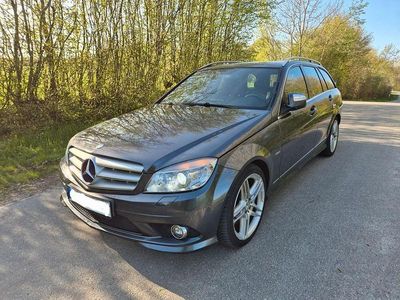 Second-hand Mercedes C320 AMG line 224 CP (164 kW) 2008 Gri Berlinǎ