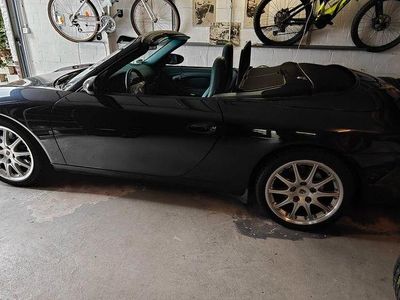 Second-hand Porsche 911 Carrera Cabriolet 320 CP (235 kW) 2002 Negru Cabrio