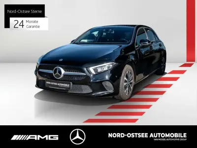 Gebraucht Mercedes A200 Progressive 150 PS (110 kW) 2020 Unilack nachtschwarz Limousine