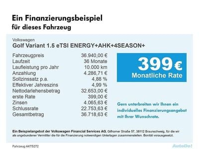 Grenadillschwarz, metallic Gebraucht 2025 VW Golf VIII Kombi | 36.940 €