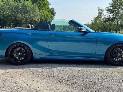 Second-hand BMW M240 M Sport 340 CP (250 kW) 2021 Albastru Cabrio