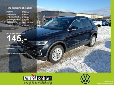 Deep black perleffekt / titanschwarz Gebraucht 2025 VW T-Roc Life SUV | 20.680 € (Guter Preis)