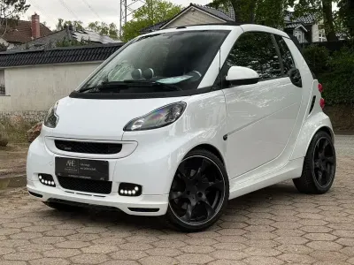 Używany Smart ForTwo Cabrio Brabus 98 KM (72 kW) 2009 Srebrny Kabriolet