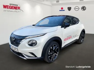Gebraucht Nissan Juke 360º 143 PS (105 kW) 2025 Pearl white /black SUV