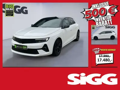 Gebraucht Opel Astra GS Line 131 PS (96 kW) 2023 Jade weiss Limousine