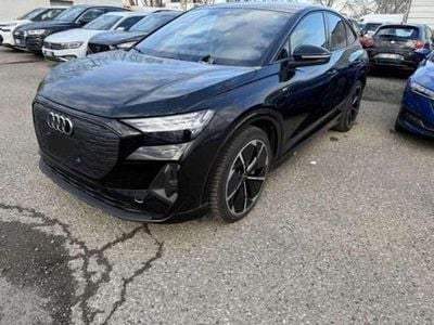 Gebraucht Audi Q4 Sportback e-tron S-Line 219 kW (299 PS) 2023 Mythosschwarz metallic SUV