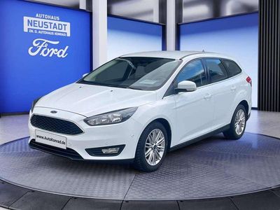 Gebraucht Ford Focus Cool & Connect 125 PS (91 kW) 2018 Frozen white Kombi
