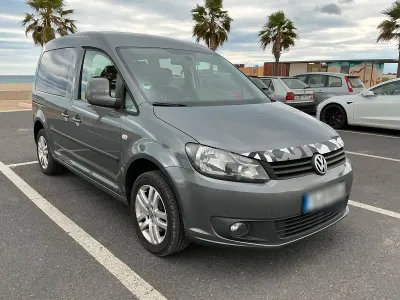 Gebraucht VW Caddy 109 PS (80 kW) 2012 Grau Van / Kleinbus