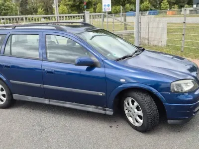 Gebraucht Opel Astra Njoy 103 PS (75 kW) 2004 Blau Kombi