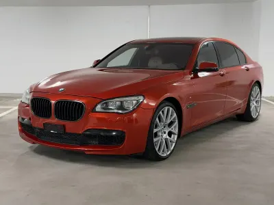 Gebraucht BMW 760L 544 PS (400 kW) 2015 Orange Limousine