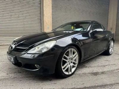 Gebraucht Mercedes SLK350 272 PS (200 kW) 2007 Obsidianschwarz  metalliclack Cabrio