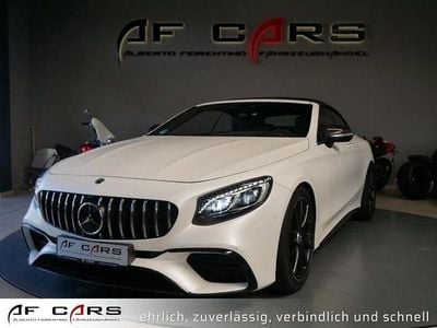 Gebraucht Mercedes S63 AMG Exclusive 612 PS (450 kW) 2020 Weiß Cabrio