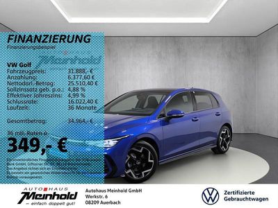 Blau Gebraucht 2025 VW Golf VIII R-line | 31.888 € (Fairer Preis)