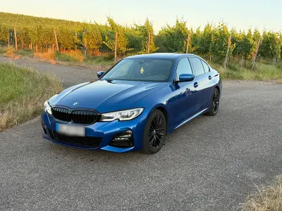 Second-hand BMW 330 M Sport 258 CP (189 kW) 2021 Albastru Berlinǎ