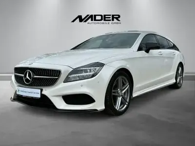 Brugt Mercedes CLS350 AMG 258 HK (189 kW) 2015 Hvid Stationcar