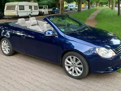 Occasion VW Eos 250 PK (183 kW) 2006 Blauw Cabriolet