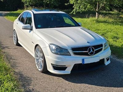 Usata Mercedes C63 AMG AMG 457 CV (336 kW) 2012 Bianco Berlina