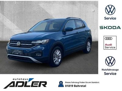 Gebraucht VW T-Cross Life 95 PS (69 kW) 2021 Blau SUV
