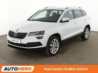 Gebraucht Skoda Karoq Style 150 PS (110 kW) 2017 Weiß SUV