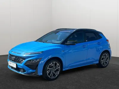 Usata Hyundai Kona N Line 120 CV (88 kW) 2021 Blu SUV