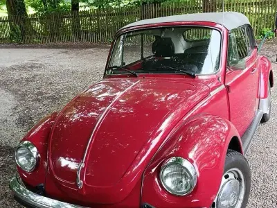Gebraucht VW Käfer 50 PS (36 kW) 1978 Rot Cabrio