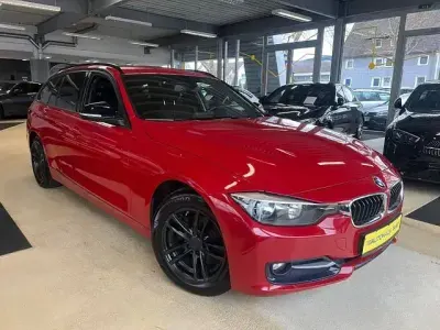 Usata BMW 316 Sport Line 136 CV (100 kW) 2015 Rosso Station wagon