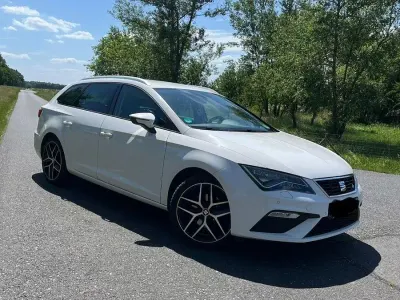 Gebraucht Seat Leon ST FR 125 PS (91 kW) 2017 Weiß Kombi