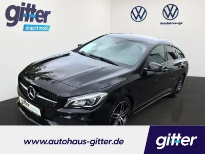 Gebraucht Mercedes CLA220 Shooting Brake AMG line 170 PS (125 kW) 2018 Schwarz Kombi
