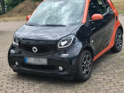 Gebraucht Smart ForTwo Cabrio Prime 71 PS (52 kW) 2018 Schwarz Cabrio