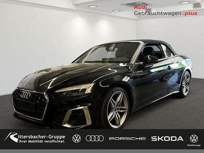 Usata Audi A5 Cabriolet S-Line 245 CV (180 kW) 2020 Nero Cabrio