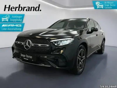 Gebraucht Mercedes GLC220 AMG 197 PS (144 kW) 2024 Metalliclack obsidianschwarz SUV
