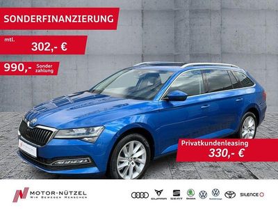 Gebraucht Skoda Superb Style 200 PS (147 kW) 2022 Raceblau metallic Kombi