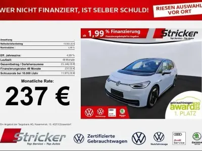 Usata VW ID.3 150 kW (204 CV) 2020 Bianco Utilitaria