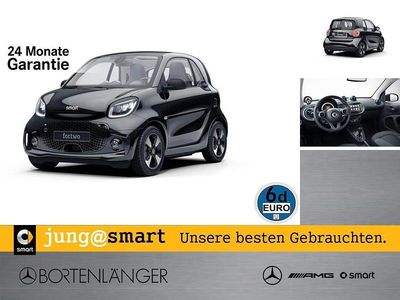 Gebraucht Smart ForTwo Coupé Exclusive 60 kW (82 PS) 2023 Schwarz Kleinwagen