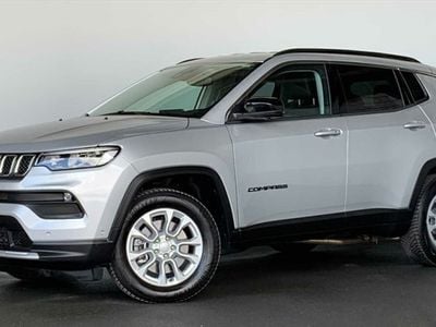 Gebraucht Jeep Compass Limited 190 PS (139 kW) 2022 Silber / glaciersilver / metallic SUV