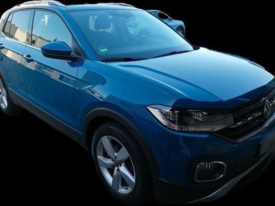 Gebraucht VW T-Cross Style 110 PS (80 kW) 2021 Blau SUV