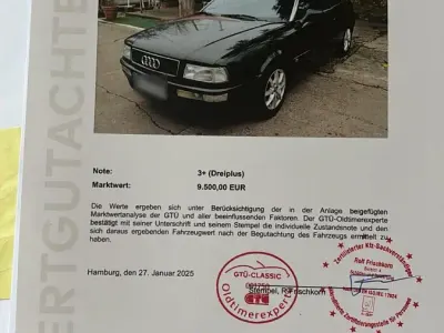 Gebraucht Audi Cabriolet 85 PS (62 kW) 1995 Schwarz Cabrio