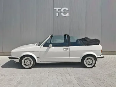 Gebraucht VW Golf Cabriolet 72 PS (52 kW) 1987 Weiß Cabrio
